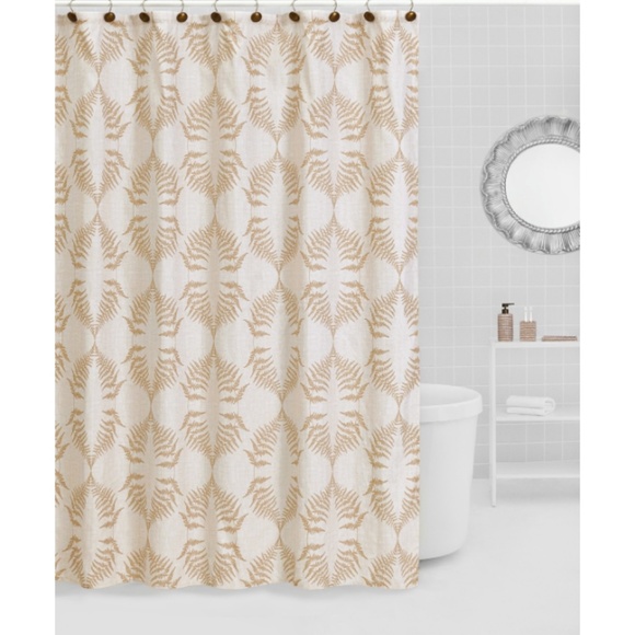 Lavender and Sage Fern 16-Pc. Bathroom Accessory Sets - Taupe - Picture 1 of 4